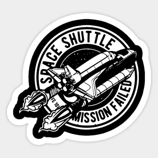 Space Shuttle Mission Sticker